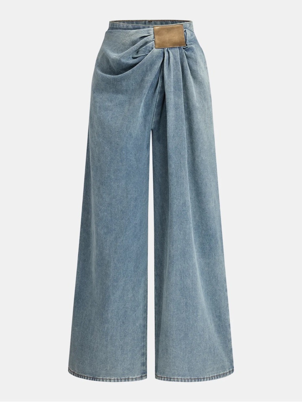 Commense Light Blue Wide-Leg Jeans - Picture 7 of 12